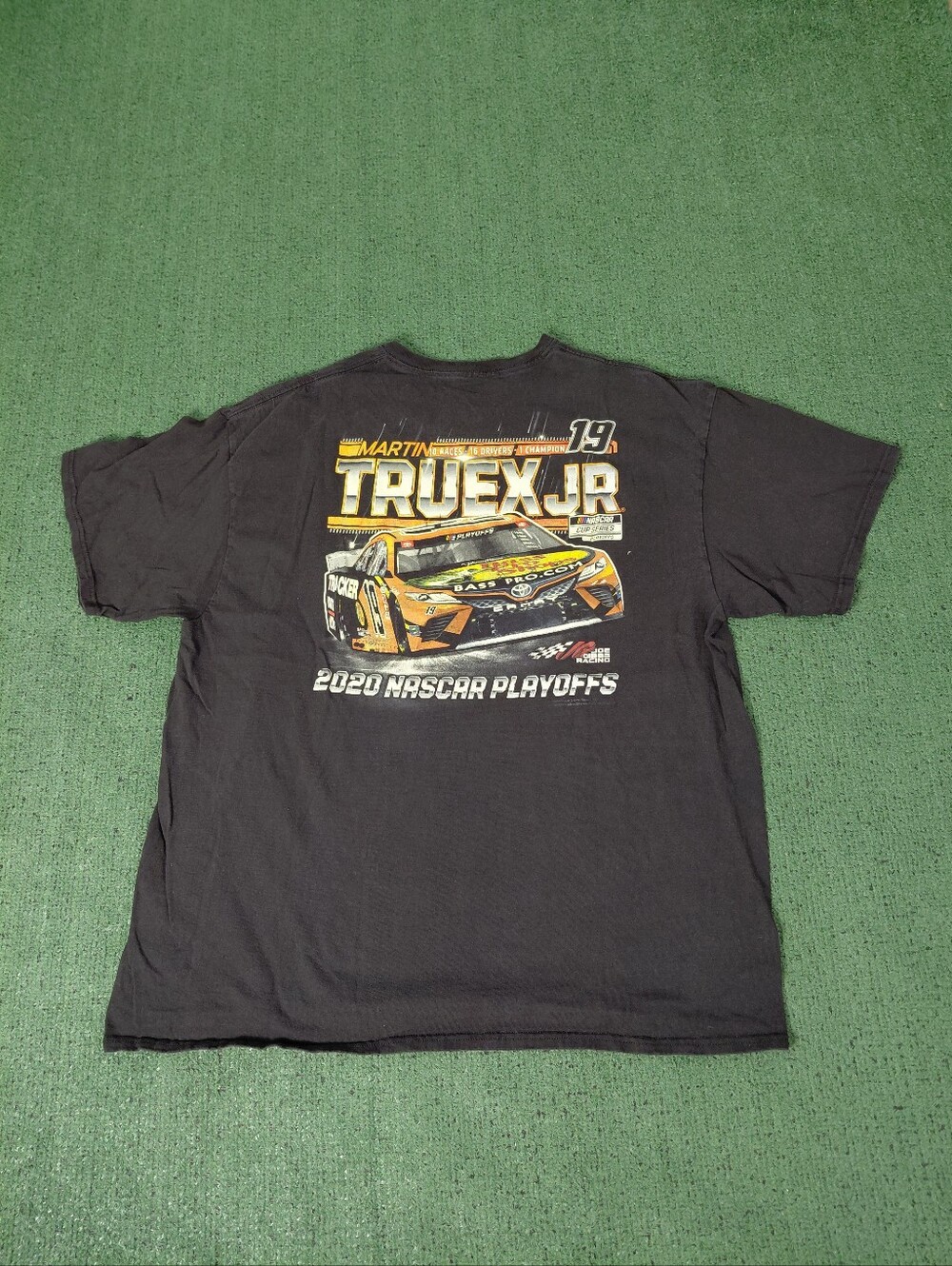 Nascar Martin Truex Jr. 2020 Nascar Playoffs Racing Black T Shirt Sz XXL